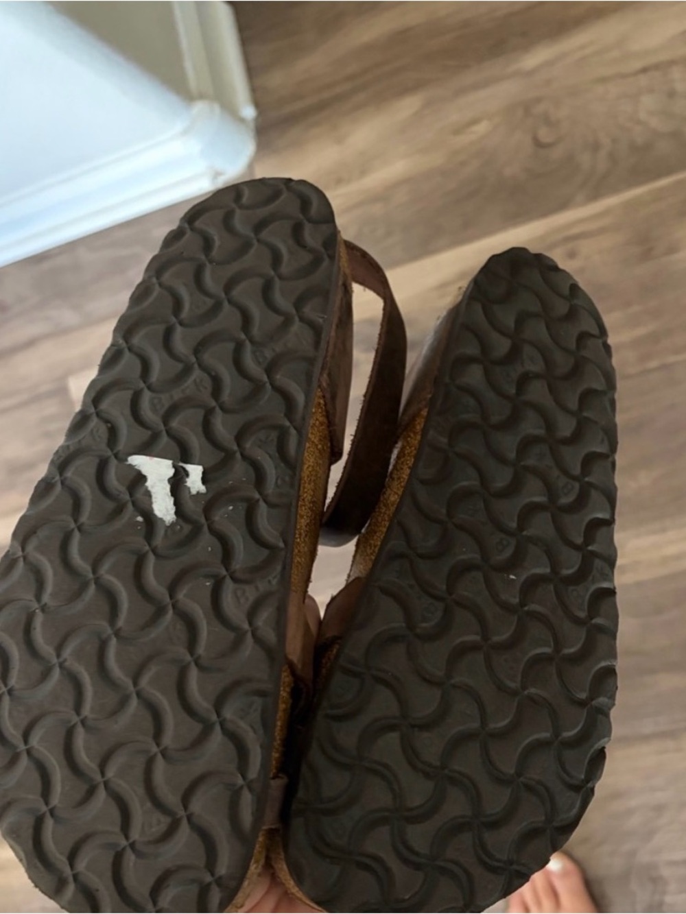 Birkenstock Yara Ankle Wrap Oiled Leather Mocha Brown Sandal Size 37 (7 W) - Picture 8 of 10